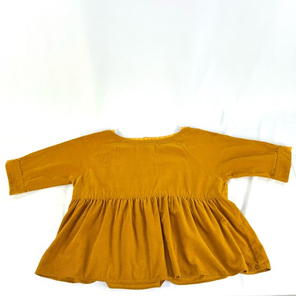Anthropologie Maeve Maria babydoll button back corduroy blouse oversized small - Picture 5 of 14